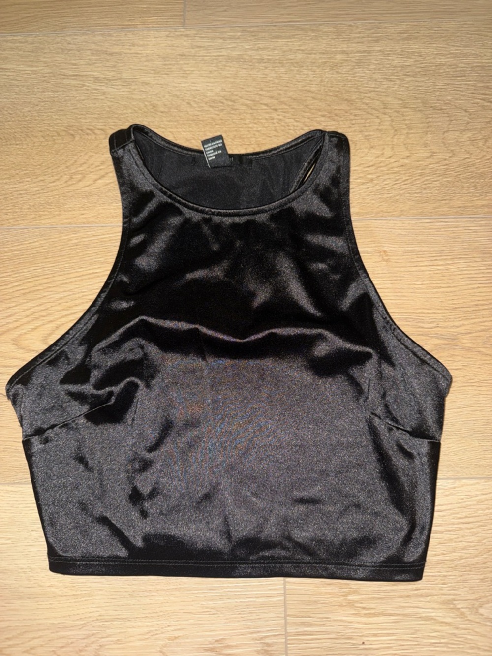 Forever 21 Black Crop Tank